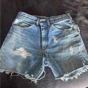 LEE distressed shorts